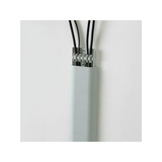 TV Cable Hider - 39 Long YCLYC Cord Cover, Large Capacity White Cord  Hider, Cord Organizer Wall TV Wire Hider, Wire Concealer, Hide Cables Wall  Mount