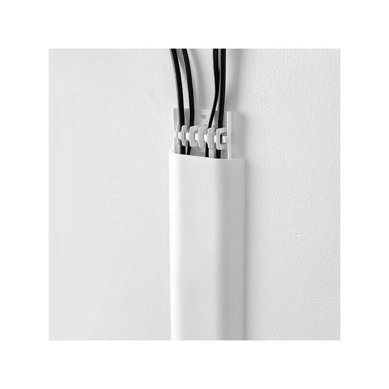 Cord Hider 153in - Cord Covers for Wires - Paintable Cable Hider - Cable  Management - Wire Hiders for TV
