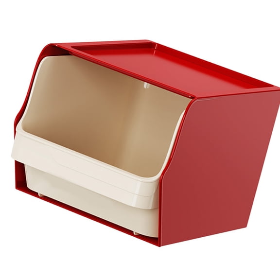 Wall Mount Teabag Storage Box Large Capacity Drawer For Coffee and Snacks Sturdy PP Stackable Space Optimization