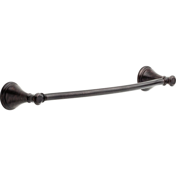 Wall Mount Towel Bar in Standard Venetian Bronze Finish 18 Inch