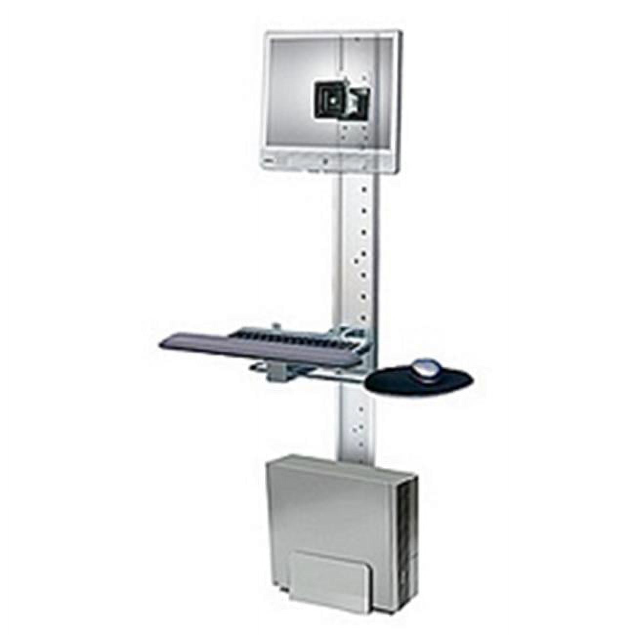 Wall Mount Track System with Mini CPU Holder - Walmart.com