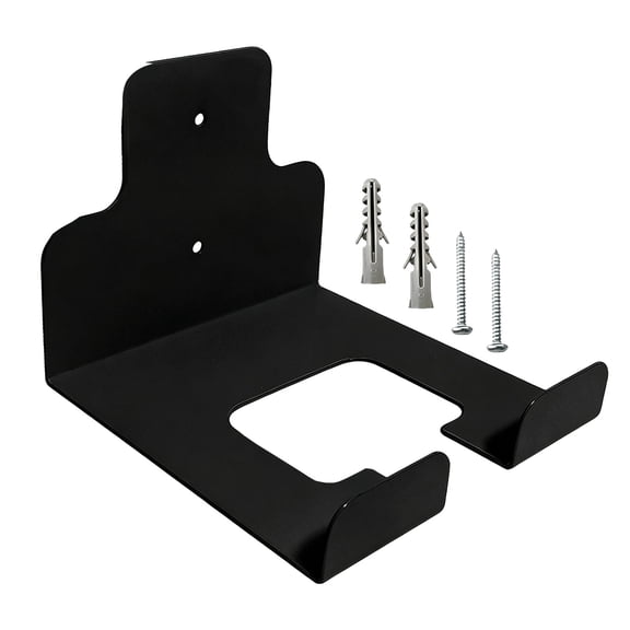 Wall Mount Trimmer Rack, Heavy Duty Garage Organizer for Weed Whacker, Hedge Trimmer - Space Saving Garden Tool Holder, Universal Fit