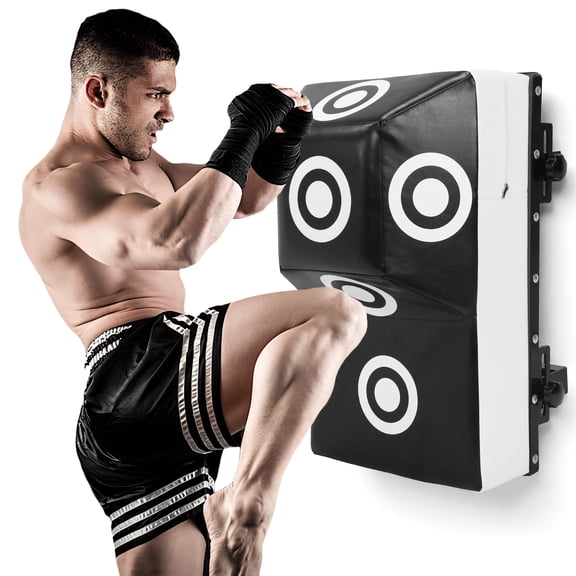 Wall Mount Uppercut Boxing Mma Training Punching Target With Marking Points Boxing Training Bag High Density Foam Angle Punching Bag For Bedroom Living Room Gym Office Apartment