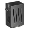 thumbnail image 1 of Wall Mount Utensil Holder Hanging Storage Organizer With Hooks For Cutlery Chopsticks Towel Kitchen Tool Caddy, 1 of 5