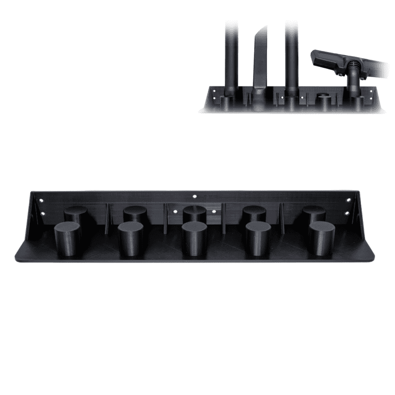vacuum cleaner attachment organizer wall rack
