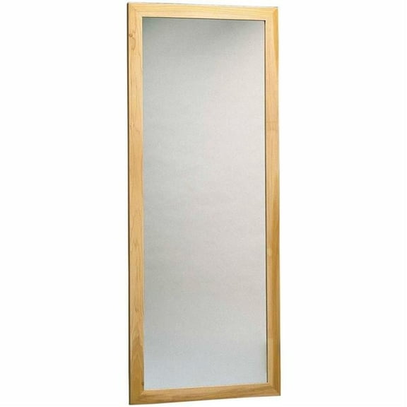 Wall Mount, Vertical Plate Glass Mirror - 28 x 75 in.