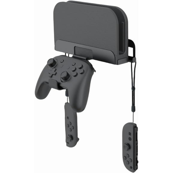 Wall Mount Wall Bracket for Switch 2 2025 Console - Steel Gaming Bracket with Quick-Release Design, Space-Saving Accessories