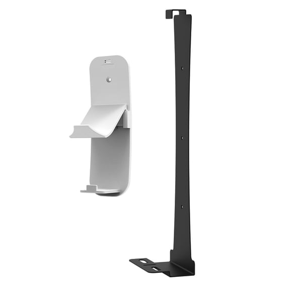 Wall Mount for Mount The Console on Wall Near or Behind Holder for Controller & Headset