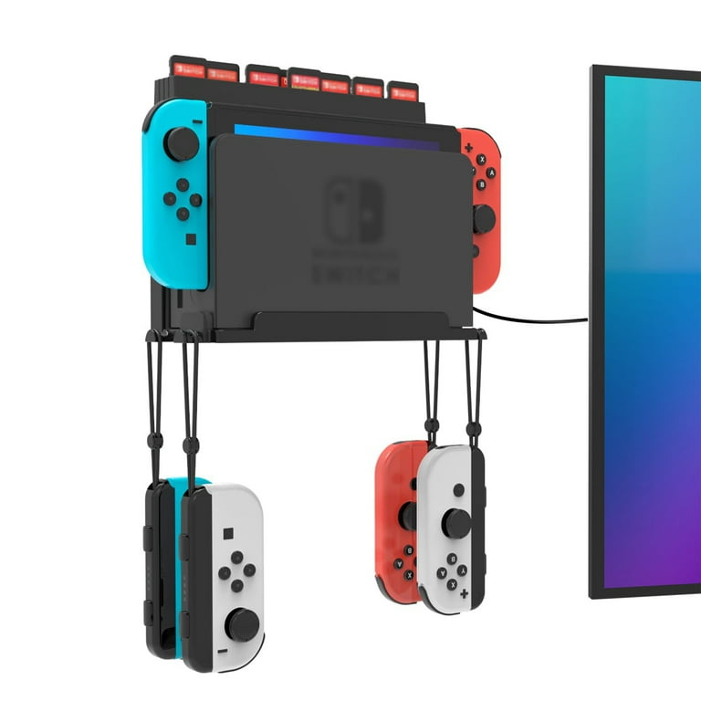 Nintendo Switch 本体 32GBSD 、ケース、ウォールマウント付 Wall Mount for Nintendo Switch and Switch OLED Metal Stand Kit