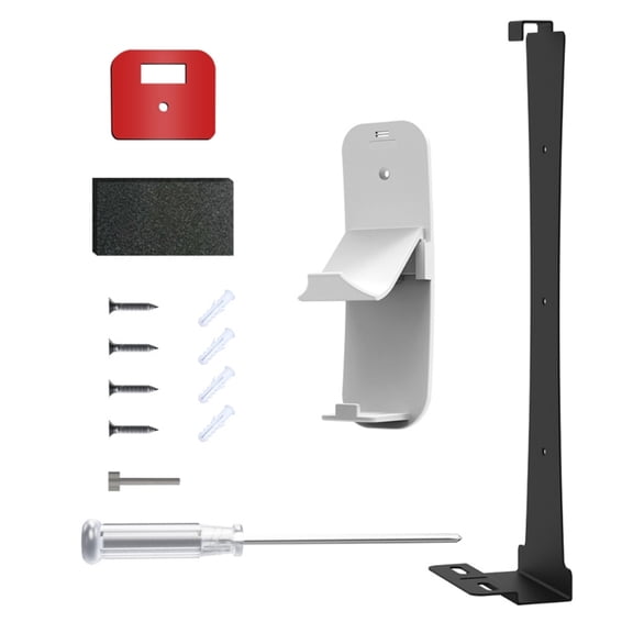 Wall Mount for PS5 Slim Controller Headset Display Holder Sturdy Space Saving Stand Bracket Hanger Mount