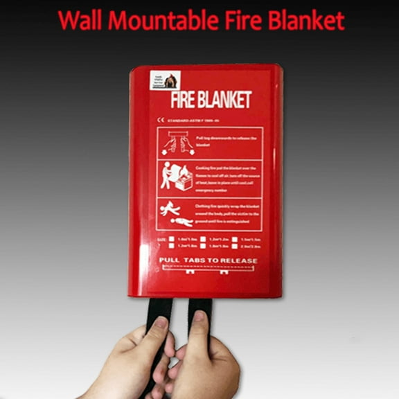 Wall Mountable Fire Blanket