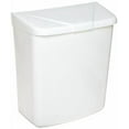 thumbnail image 1 of Wall Mountable Sanitary Napkin Receptacle Plastic, White Part No. 1100, 1 of 1