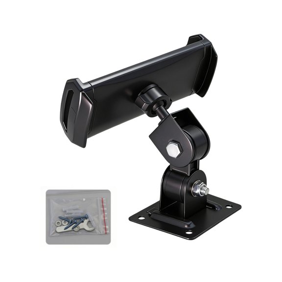 Wall Mountable Tablet Stand With Full Rotation Fit for Kitchen, Bedroom, or Offices Use
