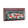 thumbnail image 1 of Wall Mounted 1-24th Nascar Display Case, Cherry, 1 of 1