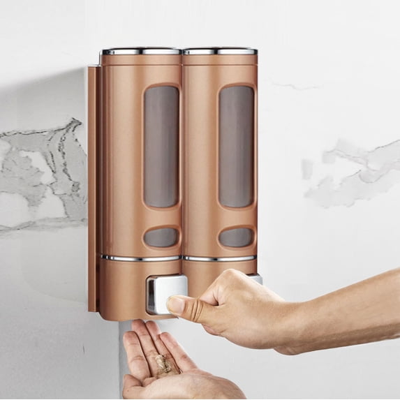 Wall Mounted 400ML Liquid Soap Dispenser for Shower Bathroom Shampoo and Lotion