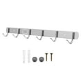 thumbnail image 1 of Wall Mounted 6 Hook Coat Rack Metal Hanger, 1 of 6