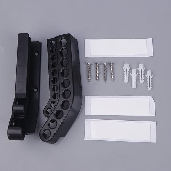 Wall-Mounted AA & AAA Battery Organizer Rack, Holds 10 AAA & 10 AA Batteries, Spacious Small Storage Dispenser