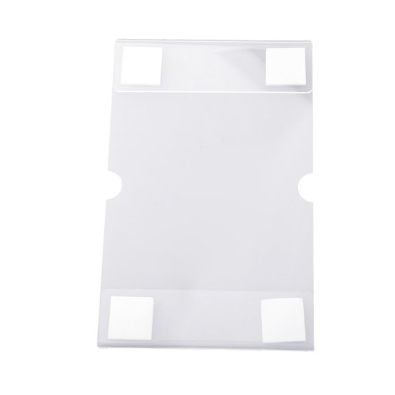 Wall-Mounted Acrylic Display Rack 4X6 Inch Photo Rack with Photo Frame 1Pcs