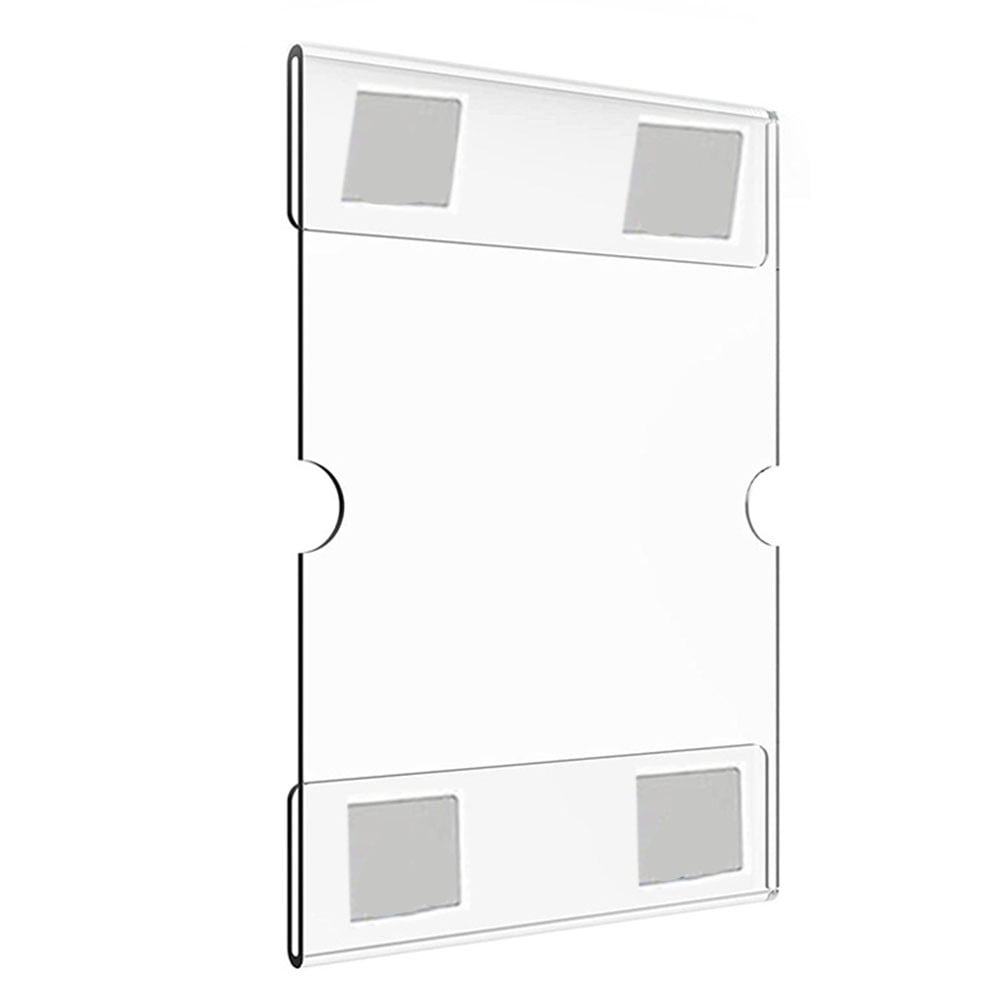 WallMounted Acrylic display Rack 4x6 Inch Photo Rack With Adhesive