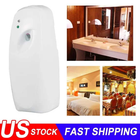 Wall-Mounted Automatic Air Freshener Aerosol Spray Dispenser For Home Office
