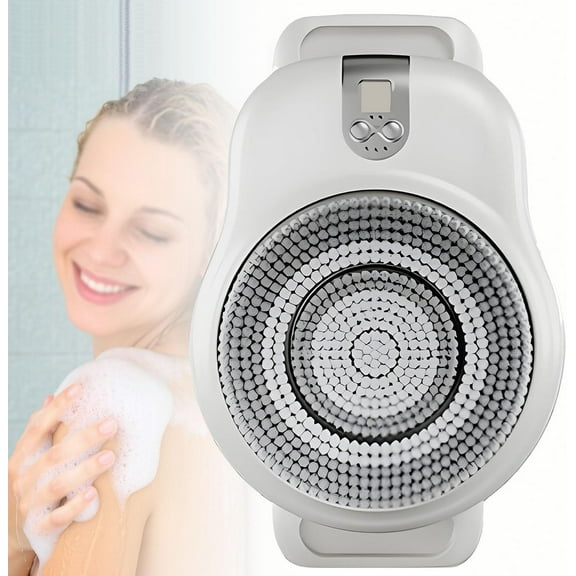 Wall Mounted Back Scrubber For Shower,Automatic Back Scrubber,Electric Back Bath Brush,Body Bath Washer Brush,for Cleansing,Exfoliating And Massaging