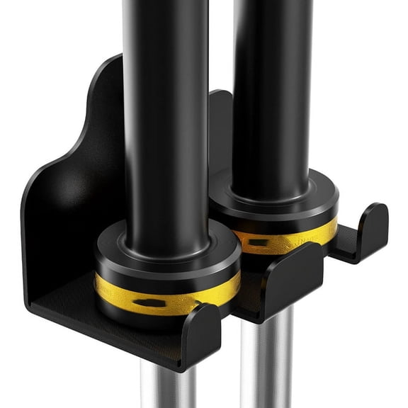 Wall-Mounted Barbell Hanger for Home Gym, Vertical Barbell Rack, Coated