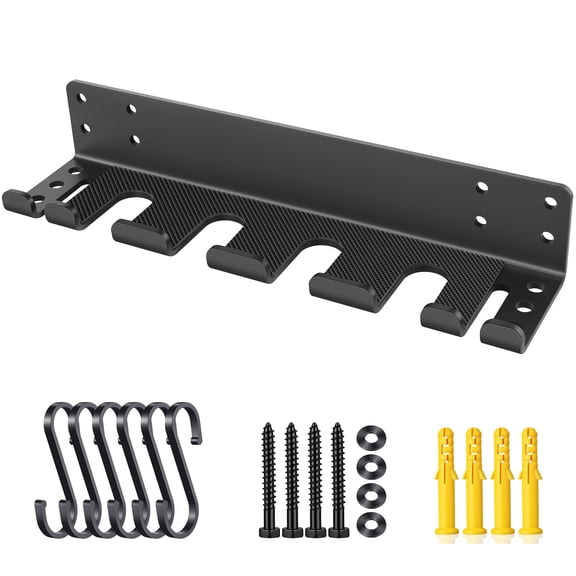 Wall Mounted Barbell Holder 5.8mm Thick Olympic Storage Rack Home Gym Fitness Equipment