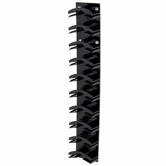 Wall Mounted Baseball Cap Organizer Rack With Adjustable Hooks For Hat Display Storage In Closet Door