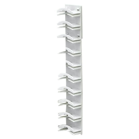 Wall Mounted Baseball Cap Organizer Rack With Adjustable Hooks For Hat Display Storage In Closet Door