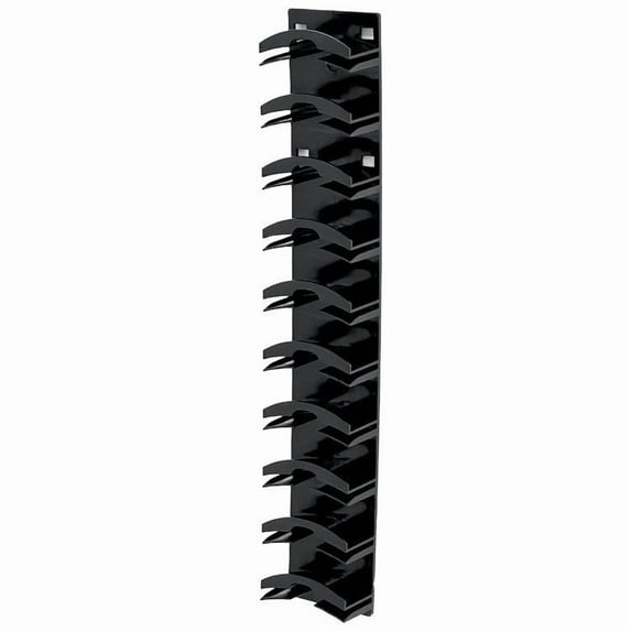 Wall Mounted Baseball Cap Organizer Rack With Adjustable Hooks For Hat Storage Display In Closet Door
