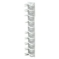 thumbnail image 1 of Wall Mounted Baseball Cap Organizer Rack With Adjustable Hooks For Hat Storage Display In Closet Door, 1 of 4