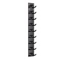 thumbnail image 1 of Wall Mounted Baseball Hat Rack Organizer, Vertical Storage Holder for 20 Caps, Door Closet Hanging Hat Rack Black 17", 1 of 2