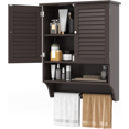 Wall Mounted Bathroom with Open Shelf & Bar Medicine