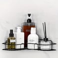 thumbnail image 1 of Wall Mounted Bathroom Shelf, Shower Caddy Rack, No Punching Triangle Storage Rack For Bathroom Kitchen, Bathroom Accessories, 1 of 5