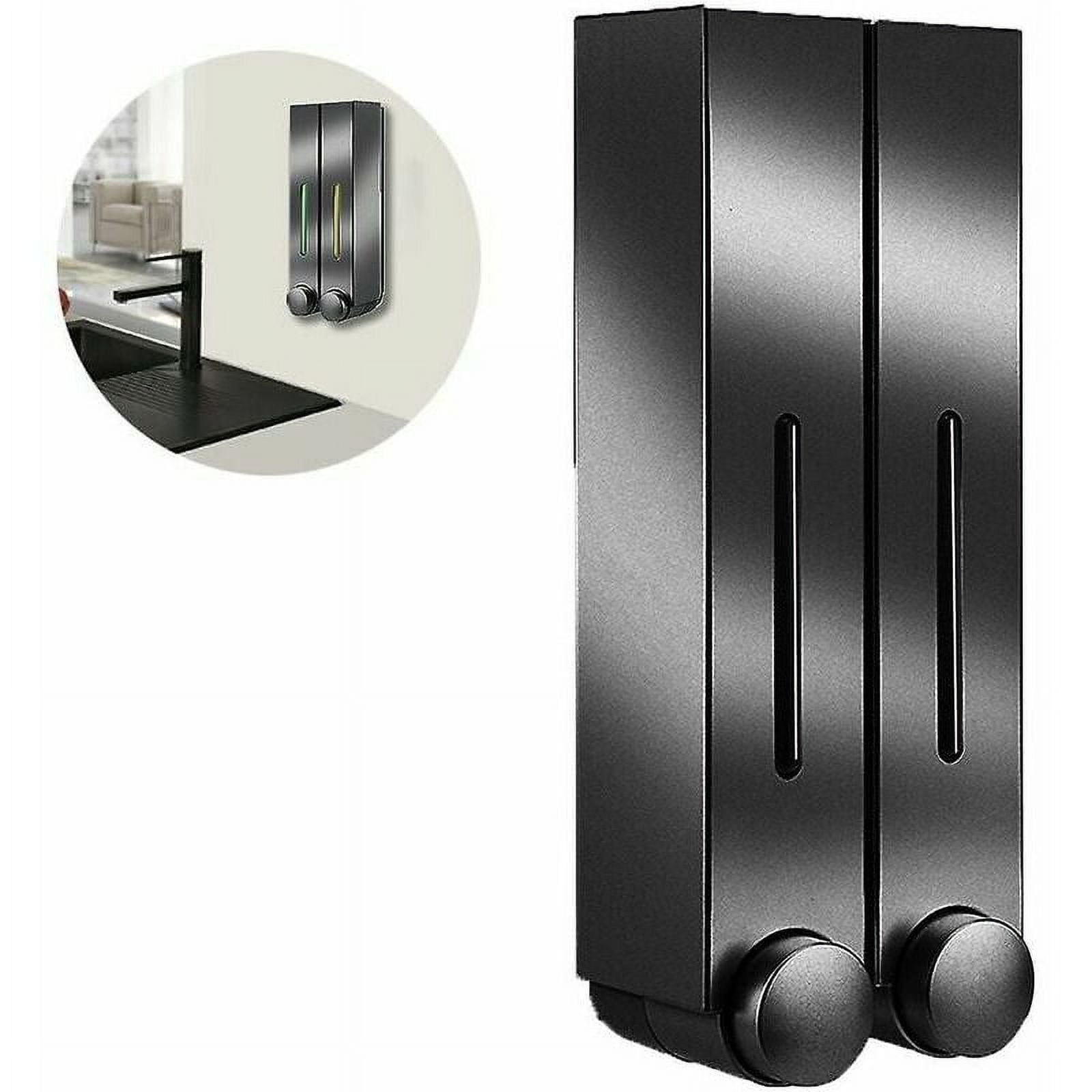 Wall Mounted Bathroom Shower Pump Dispenser and Organizer, Hand