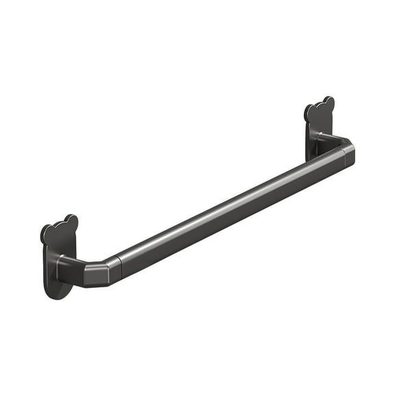 Wall Mounted Bathroom Slipper Rack | No Punch Shoe Storage Organizer with Efficient Drainage for Slippers and Towels | Easy Installation Adhesive Rack for Bathroom or Hallway Use