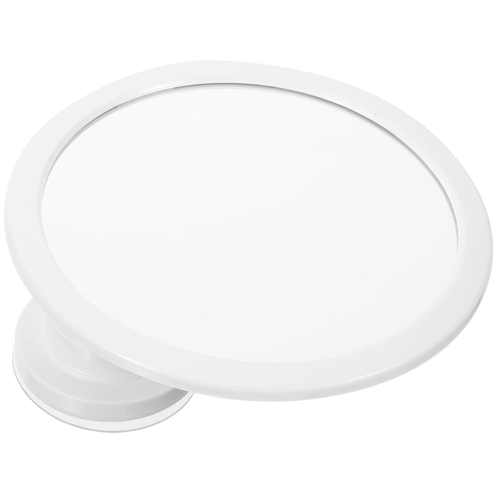 Wall Mounted Bathroom Vanity Mirror Suction Cup Accessories Plastic Light Man No Punching Fog