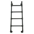 thumbnail image 1 of Wall-Mounted Bed Ladder, 4-Step Bedroom Ladder, Basement Window Well Egress Ladder, Loft Steps Bunk Ladder Stairs for Attic Dorm RV Camper Library Deck, 1 of 13