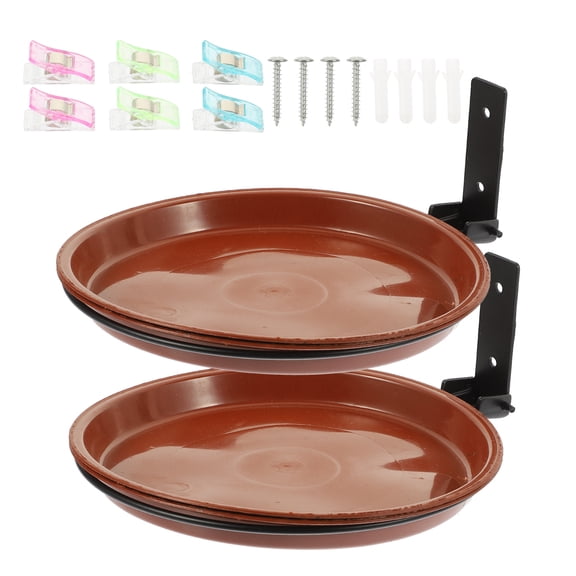 Wall Mounted Bird Feeder Hanging Bowl Backyard Decorations Decorative Tray Feeding Station