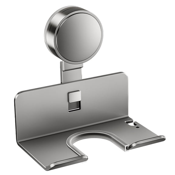 Wall Mounted Blow Dryer Holder Suction Cup Designs Rack for Easy Installation & Storage in Bathrooms or Dressing room