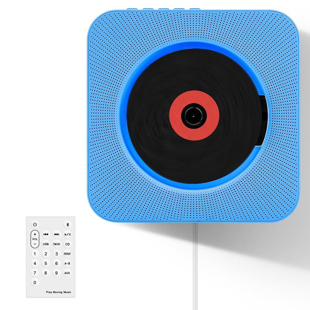 Best Wall Mounted Cd Player Wall Mounted CD Player Surround Sound FM Radio Bluetooth-compatible MP3