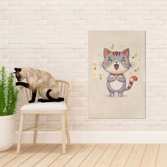 Wall Mounted Cat Scratcher under 5! CQCYD Household Cat Scratching Board, Multifunctional Wall Sticker for Climbing, Wear-Resistant Scratch Pad for Indoor Cat Activity