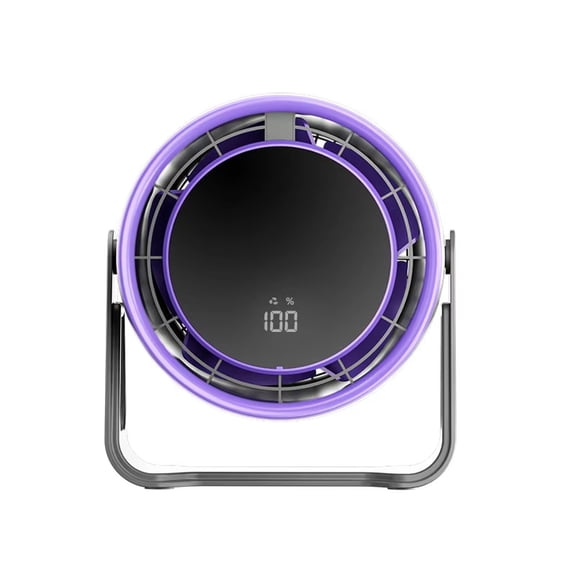 Wall-Mounted Circulation Fan – 100-Speed USB Rechargeable Desktop Outdoor – High Performance Air Flow