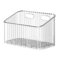 thumbnail image 1 of Home Textile Storage Clear Stackable Wall Mounted Organizer for Efficient Cabinet Door Organization in Kitchen Bathroom Pantry Refrigerator, 1 of 2