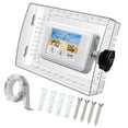 thumbnail image 1 of Wall Mounted Clear Thermostat Lock Box with Combination Lock and Screws Set for Safe Temperature Control in Shared Space, 1 of 8