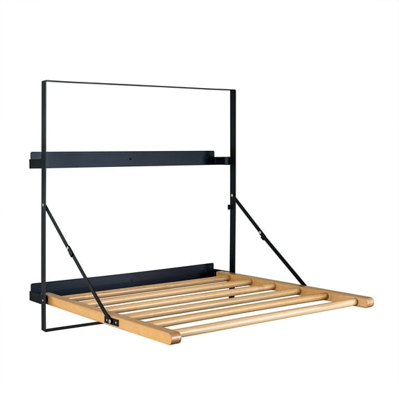Wall Mounted Clothes Drying Rack Laundry Drying Rack Collapsible