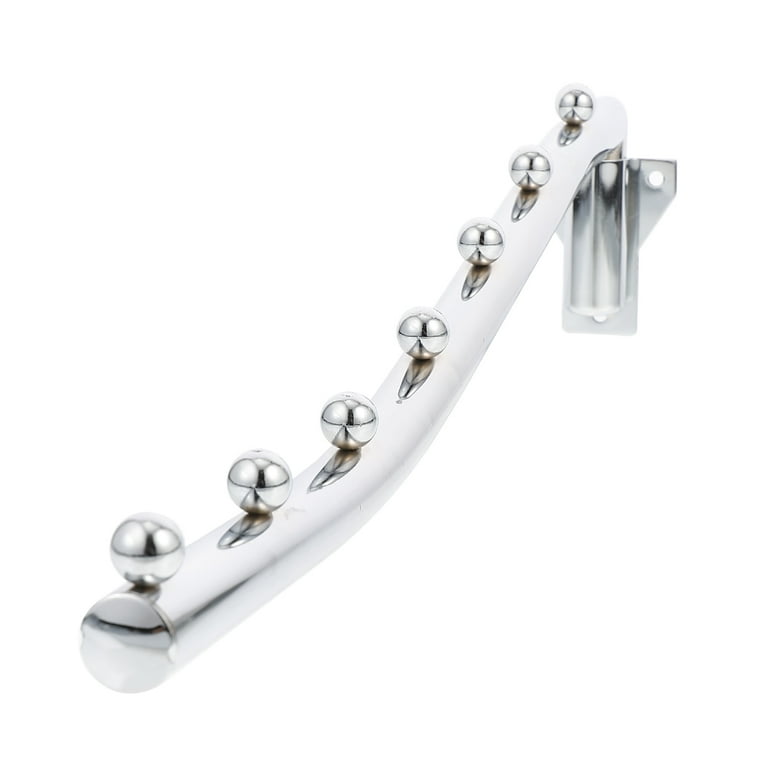 Wall Mounted Clothes Hanger Folding Hanging Rack Garment Hooks