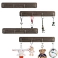 thumbnail image 1 of Wall-Mounted Coat Rack Entrance Hangers 4 Key Hooks, 1 of 4