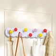 thumbnail image 1 of Wall-Mounted Coat Rack,Strong Adhesive Hanging Rack with Nine Hooks,Easy to Use,Efficient Adhesion,Suitable for Bedroom,Living Room,Entryway and Office(Multicolor), 1 of 6