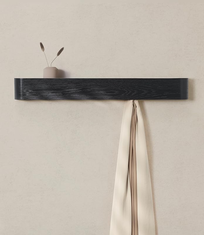 Wall-Mounted Coat Rack 'Toke' - Modern Design Coat Rack with Hidden ...